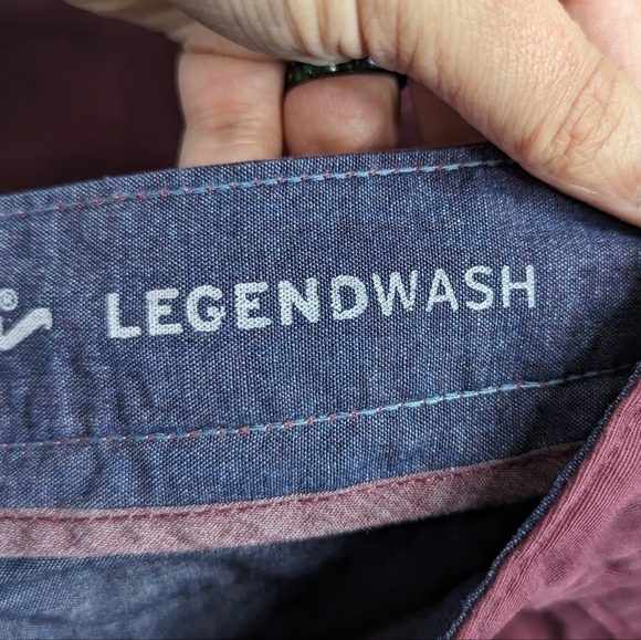 Eddie Bauer Legend Wash Specially Dyed Straight Leg Pants Sz 2 - Picture 12 of 15